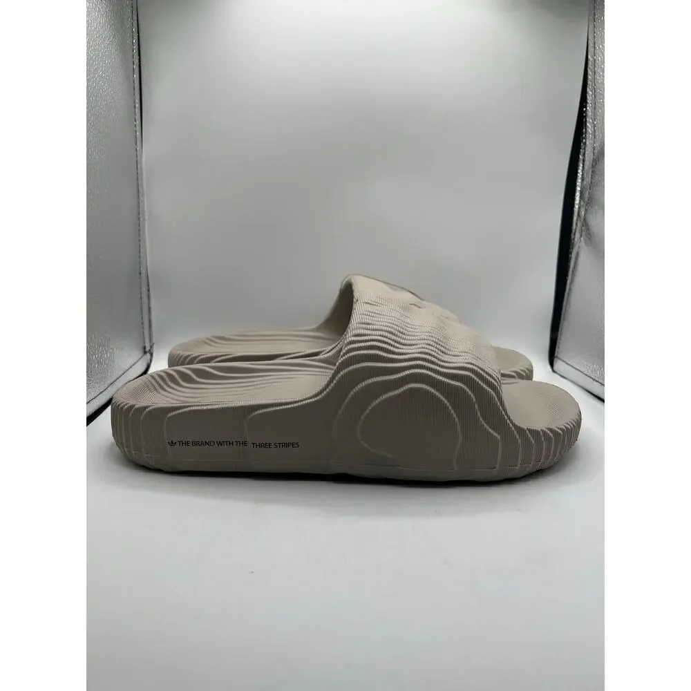 Adidas Adilette 22 Slides “Light Brown” size 10 men’s